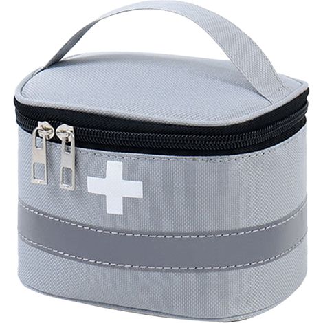 Sac De Premiers Secours - Sac Vide Pour Stockage Médical - Portable Pour Maison Camping Randonnée Voyage - 1 Pièce (1/5)