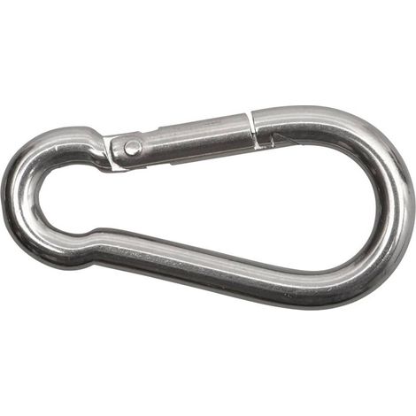 Moschettone Acciaio inox A2 SWG 680 304 005 80 (L x L) 50 mm x 5 mm