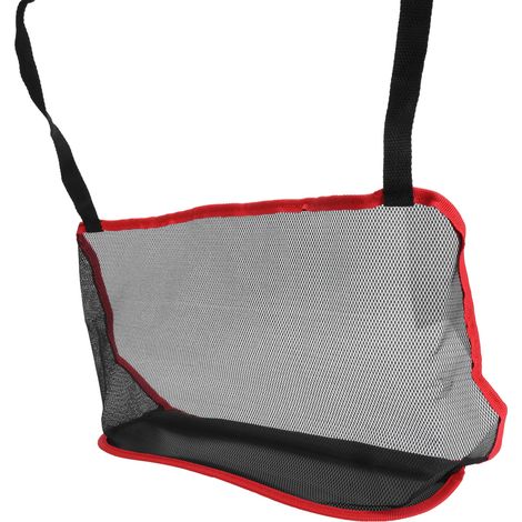 Porte-bagages auto pliable et extensible pour rangement de siège, filet organisateur rouge