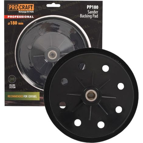Procraft PP180 Stützteller Schleifteller 180 mm für Trockenbauschleifer EX950EL (1/4)