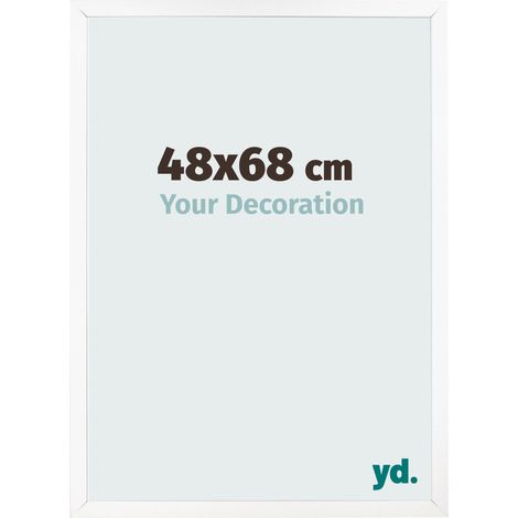 yd. - Cadre photo 48x68 - Blanc Mat - MDF - Bologna (1/5)