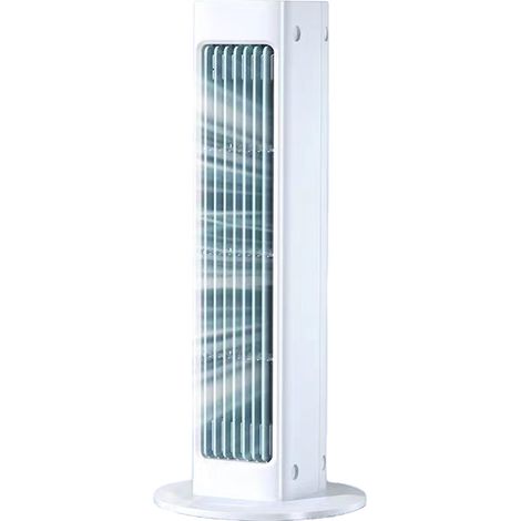 Bladeless tower fan - with remote control - rotating - air-cooled - suitable for home use (1/5)