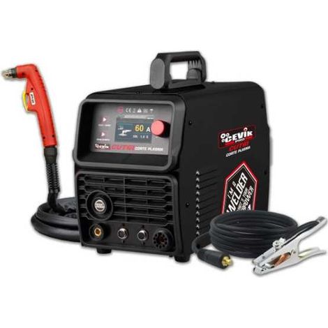 Inverter corte por plasma pro 30mm lcd ce-cut61 CEVIK