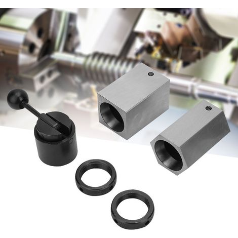 5C Spannblock-Set: Sechsecke, Vierecke, Ringe und Spannzangenhalter für Dreh- und Fräsmaschinen