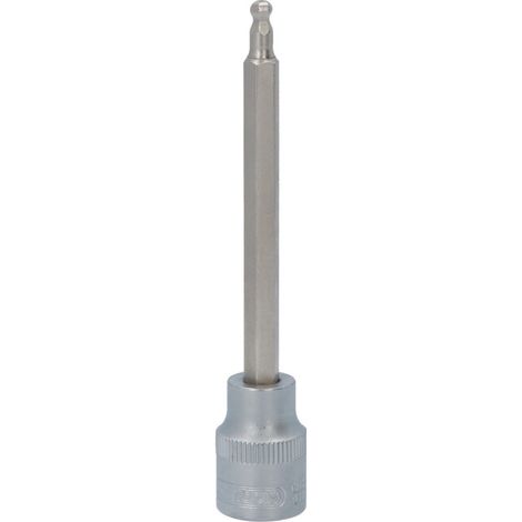 Douilles tournevis 6 pans intérieur à tête sphérique 3/8", longues, 4mm KS Tools (1/4)