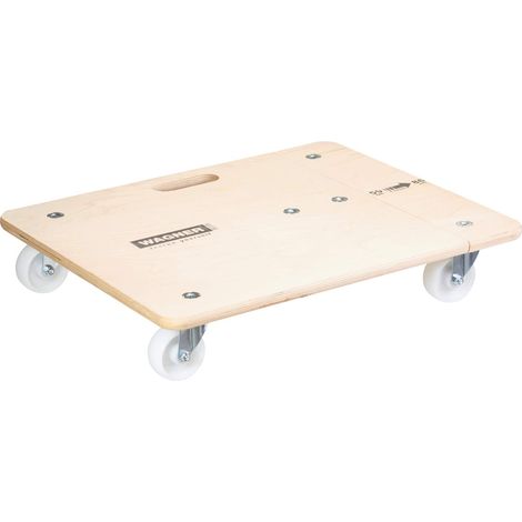 WAGNER Carrello da trasporto MM 1332 I 59-86 x 49 cm I piattaforma di carico allungabile per una regolazione flessibile I maniglia di trasporto I portata 200 kg - 20133201 (1/5)