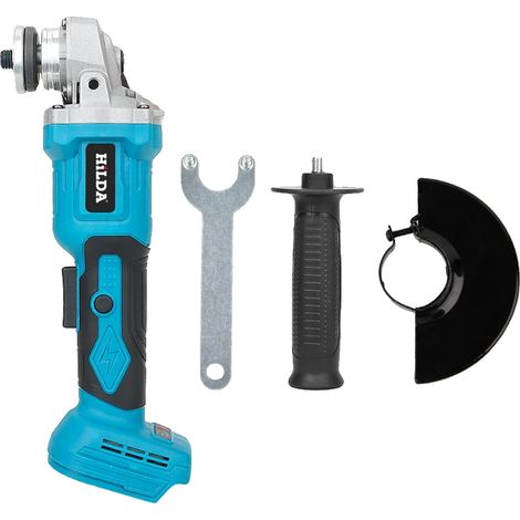 Winkelschleifer, bürstenloser Motor, Hochgeschwindigkeitsleistung, Blau Keine Batterie (1/2)