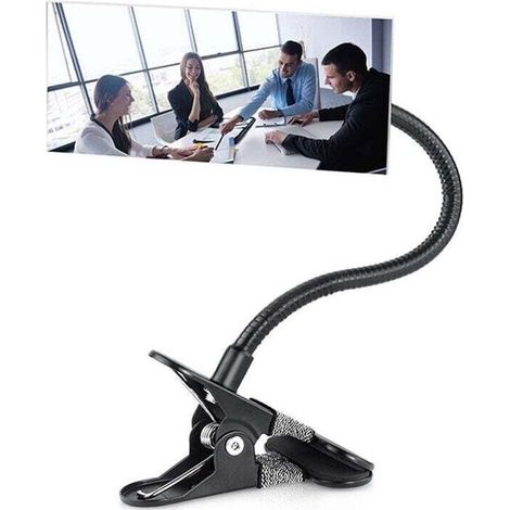 Miroir Convexe À Clipser Pour Sécurité Personnelle Bureau Ouvert Vue Arrière (1/4)