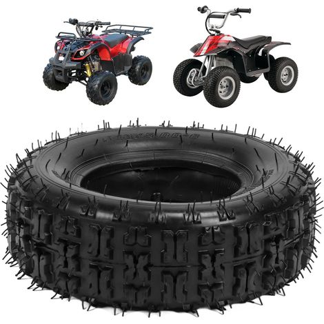 Ej.Life 13x5.00-6 Reifen, Gleitschutzgummi, Stoßdämpfung, rutschfestes Muster, Offroad-Motorrad-Offroad-Rasenmäher (1/5)