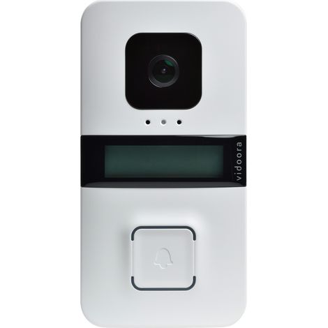 Grothe vidoora VD 720-W ws, estación de puerta WLAN, montado en superficie, blanco, 75401