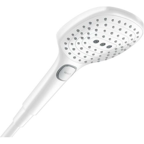 Douchette 120 3jet blanc mat