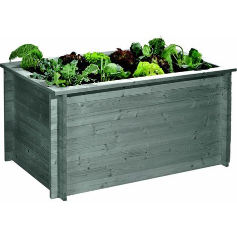Hochbeet Gmünd vintage-grau 146x74x74 cm