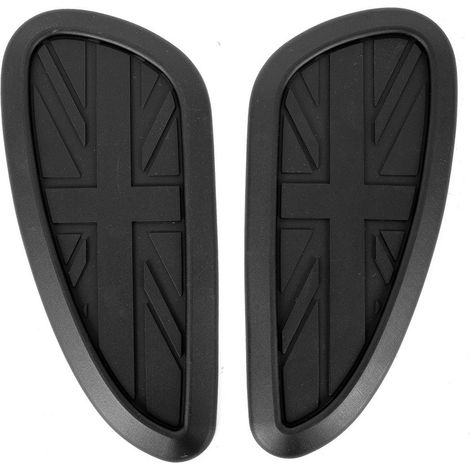 Protection De Réservoir Moto  Protection De Réservoir D'  Protections Latérales Pour Genoux  Genouillères Antidérapantes, Panneaux Vintage Pour Réservoir De Moto