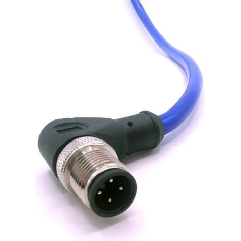Mueller Electric C4B81M010 Sensor-/Aktor-Steckverbinder M12 Stecker, gewinkelt 10 m Polzahl Sensoren