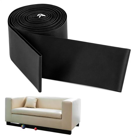 Bloqueur sous Canapé Réglable,Barrière Jouet Meuble pour Meubles en Nylon Résistant,2M Bande Bloqueur Canapé Non Élastique Fixation Auto-Agrippante,Barrière sous Lit Jouet Lot de 2 (1/5)