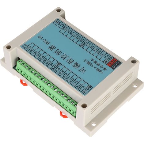 Automate programmable PLC, carte de commande séquentielle pour électrovanne industrielle, 12-24 V, pour l'impression et les produits chimiques. (1/5)