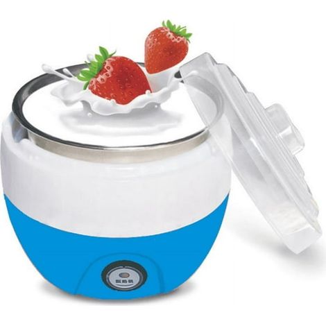 Yogurt Maker, Automatic Yogurt Maker Cream Yogurt Electric Yogurt Machine DIY Tool, 1L (Blue) (1/5)