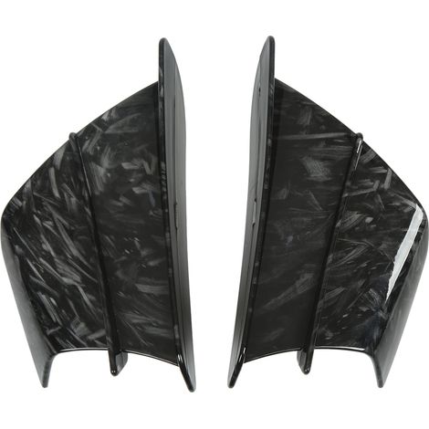 Ailerons aérodynamiques latéraux pour moto NINJA400 NINJA250 Z900 Z1000, déflecteurs avant en grain marbre, kit carénage sport (1/5)
