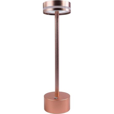 Lámpara de mesa LED recargable e inalámbrica, batería de 1800 mAh, 3 modos de color, regulable, lámpara de escritorio USB para el hogar/comedor/interiores/exteriores/sala de estar.