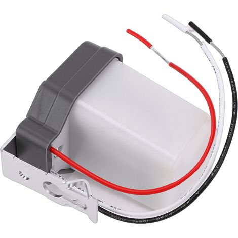 Interrupteur crépusculaire pour lampadaire extérieur IP64 10A détecteur de lumière photoélectrique automatique pour éclairage LED et veilleuse de porche (1/5)