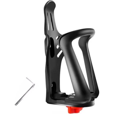 EGoods - Portaborraccia per bicicletta e moto con manopola di regolazione rapida per lunghi viaggi - Portaborraccia per motociclismo (1/5)