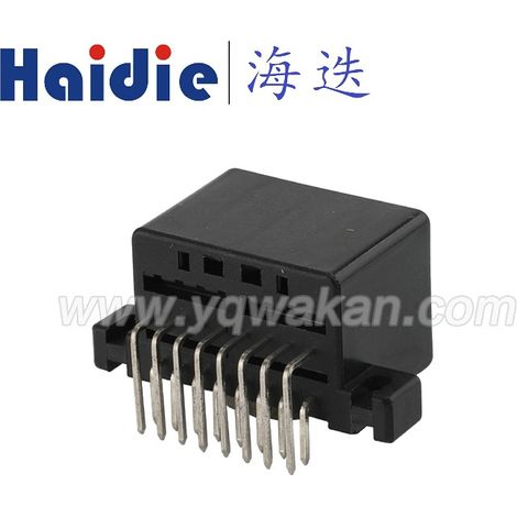 Connecteur à 16 broches pour mécanisme de lève-vitre automobile 175615-2, extrémité de carte PCB à broche coudée DJ7161YC-1-10 (1/3)