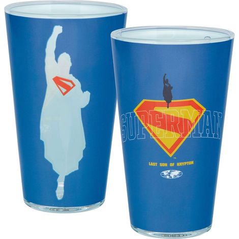 Superman Glass