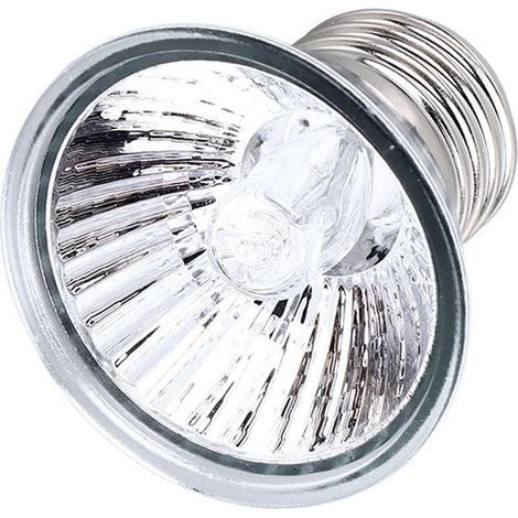 Lampe chauffante et d'exposition UVB/UVA pour reptiles — Basse consommation, sûre et efficace (50 W)