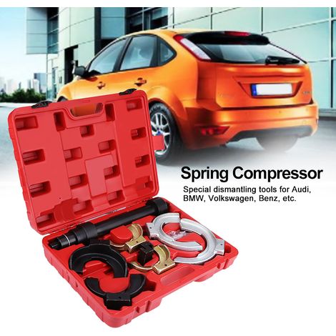 Kit de compresseur de ressort d'amortisseur, outil de démontage et d'installation de pince de ressort d'amortisseur (1/5)