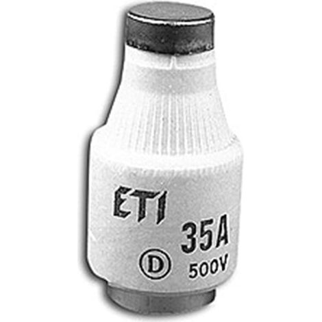INSERT FUSIBLE 35 A DIII GF/BIWTS 500 V E33 002313101 ETI-POLAM 5904722905122