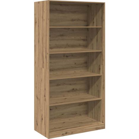 Maison Exclusive - Armadio Rovere Artigianale 100x50x200 cm in Legno tecnico