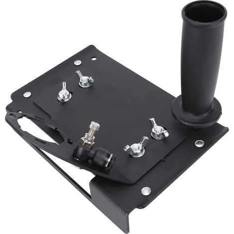 Meuleuse d'angle pour chanfreiner les carreaux, outil en fer, meuleuse d'angle de haute précision à 45°, support de chanfreinage avec buse et tube d'eau (1/5)