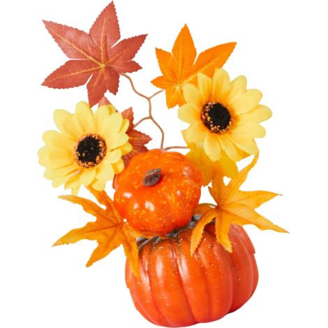 Zucca decorativa in schiuma a lunga durata - Zucca decorativa D02