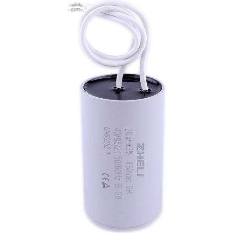 [40mm70mm]CBB60 20uF Condensateur de moteur Start Run MFD 450 VAC 50/60 Hz cylindrique (DE-20 uf) (1/5)
