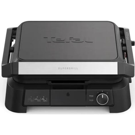 Griglia per carne nera da 2000 W e 600 cm2 - GC5108E0 - Tefal