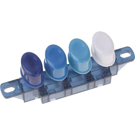 Zubehör für ovalen Tischventilator, Schalter für Standventilator, Klaviertastenschalter, 4-Tasten-, 3-stufiger Ventilator-Tastenschalter (1/5)