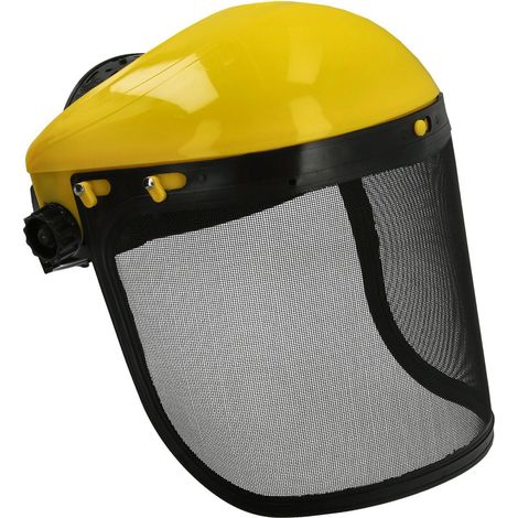 Protector facial con arnes (rejilla). (1/5)