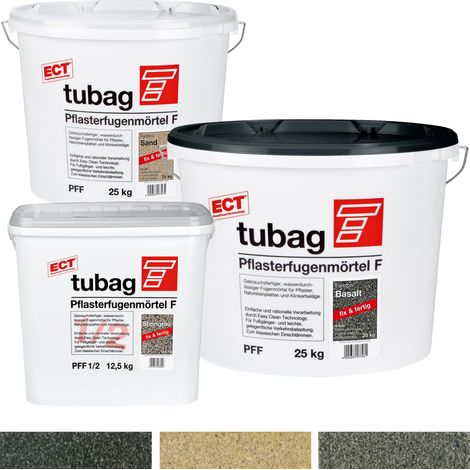 tubag Pflasterfugenmörtel PFF Steingrau 12,5kg Eimer