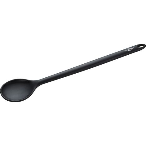 Cucchiaio da cucina, silicone, 30 cm, nero Trend / Kuchenprofi