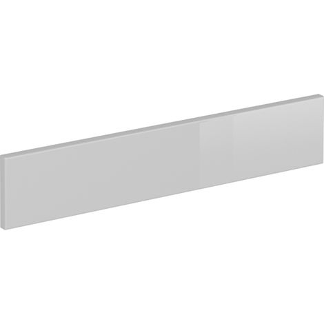 Façade de cuisine R-Line, Blanc Haute brillance, 59.6x11.2cm façade de meuble pour meuble d’encastrement de four, Vicco (1/5)