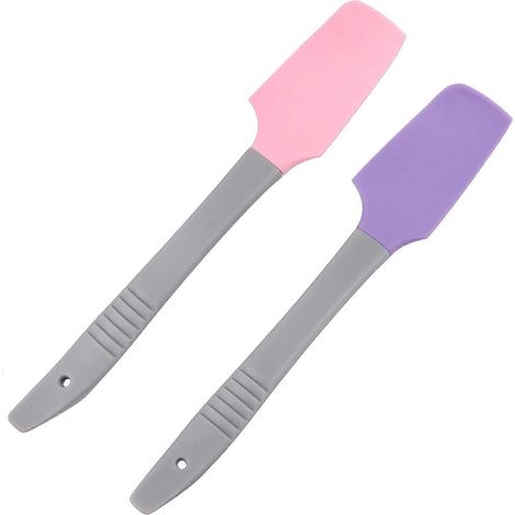 Bâtonnets d'application de cire en silicone avec 2 spatules à cire en silicone (1/5)