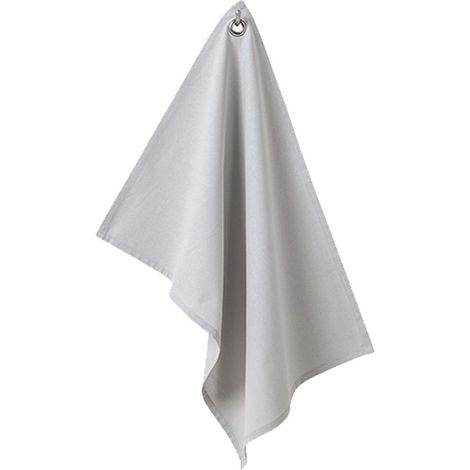 Essuie mains en coton couleur Zinc 50 x 70 cm