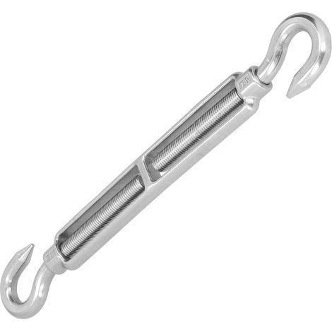 Drahtseilspanner aus Edelstahl 304, verstellbarer Spannschlossbolzen M16, Haken, Montagezubehör, CC-Typ (1/5)