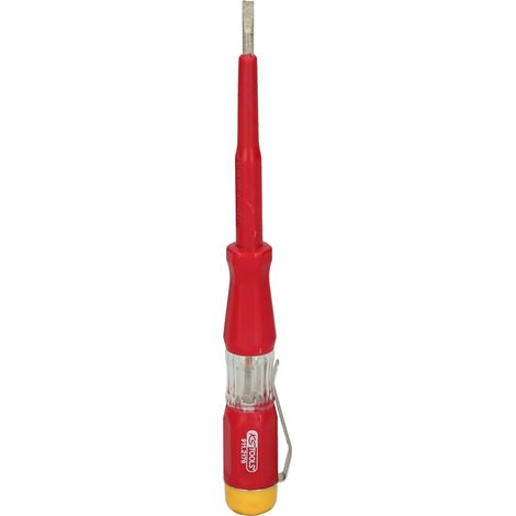KS  TOOLS  Comprobador  de  tensión  con  aislamiento  de  protección  100-500  V  140  mm  -  911.2176 (1/5)