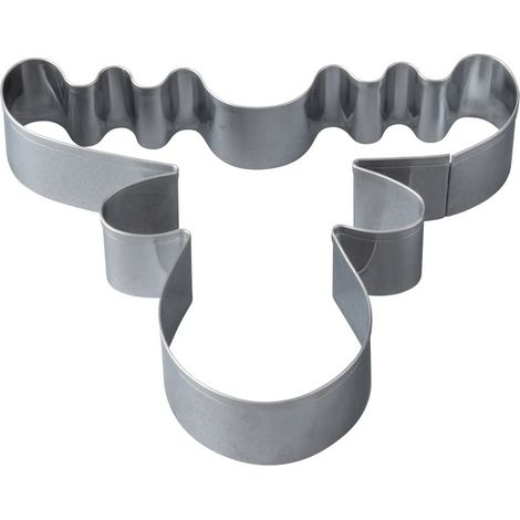 Zenker Stampino per biscotti a forma di alce per deliziosi biscotti a forma di alce e biscotti dolci - 2 in 1 formine per biscotti e telaio da forno in acciaio inox (1/5)