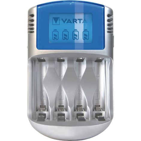 Chargeur de piles rondes NiMH Varta LCD Charger 12V&USB (1/3)