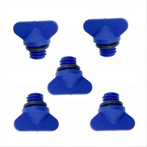 Kit de 5 bouchons de vidange de bloc moteur pour collecteur Mercruiser avec GLM (1/5)