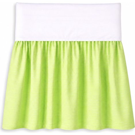 Bettumrandung für Kinderbetten, 120 x 60 cm – grün gestreift (1/3)