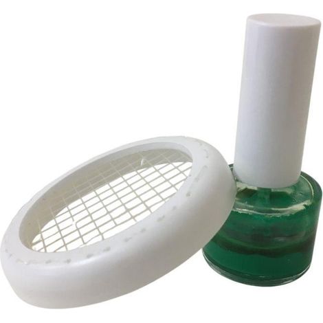 Marca regine – 1 flacone di colore con retina fermaregina verde 4cc