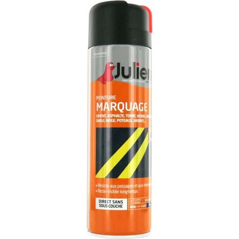 Julien pintura en aerosol de 500 ml de marcado de neón de color naranja